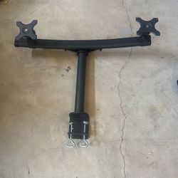 Dual Monitor Display Desk Mount