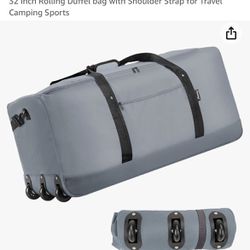 $10 Huge Wheeled Duffel Bag