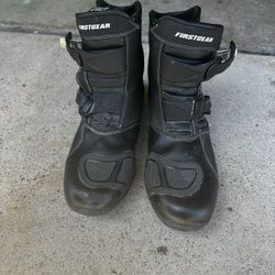 Motorcycle Boots First Gear Moto Boots Size 11