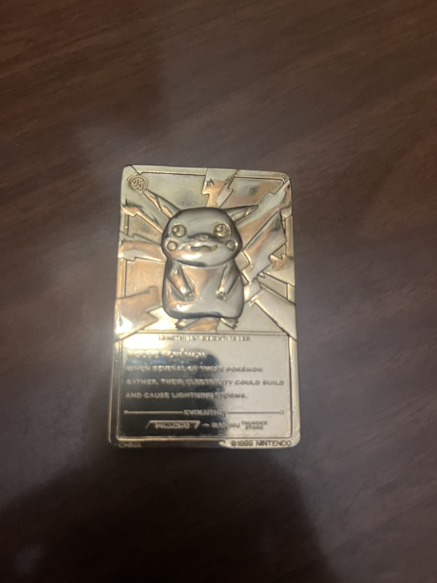 Pokemon 23k Gold Plated PIKACHU Trading card. Come with COA. Nintendo - joarbit.com Pokemon 23k Gold Plated PIKACHU Trading card. Come with COA. Nintendo - joarbit.com