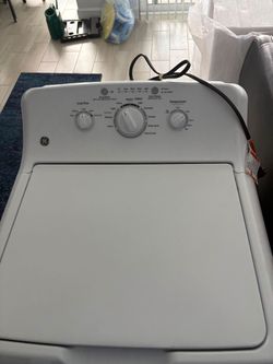 GE 6.2 cu Gas Dryer and GE 4.0 cu washer