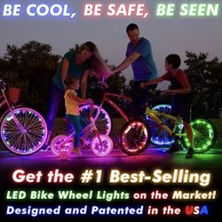 Bike Wheel Light Set of 2