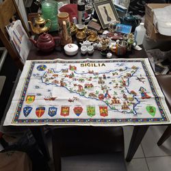 Tappezzeria Bella Of Sicily Italy 🇮🇹  35 X 21, Vivid Colors