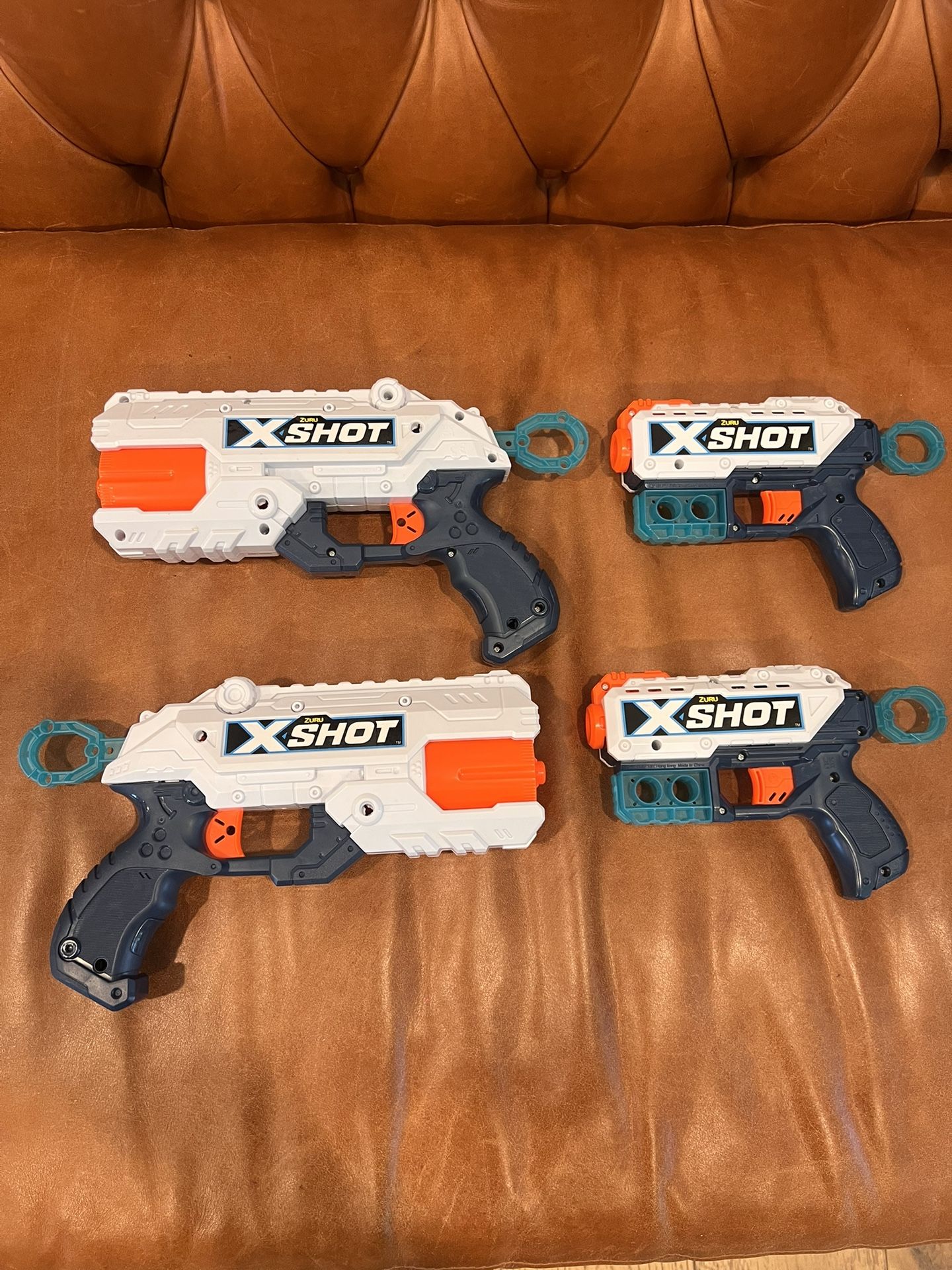 X-Shot dart blaster by ZURU, set of 4, dart gun