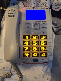 Krown Starplus-45 Amplified Corded Desk Phone