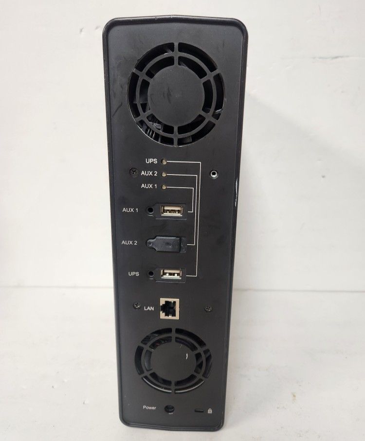 CISCO Model NSS2050 2 Bay Gigabit Network Storage System with 2 Hard Drives. No Power Cord.