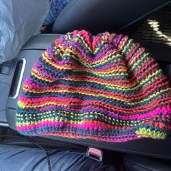 Handmade knit beanies with love!