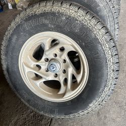 Chevrolet y GMC 6 lugs rims