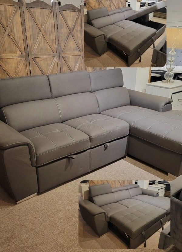 Sleeper Section in Gray Color