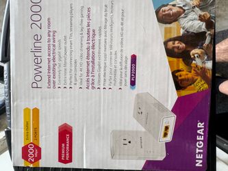 Netgear Powerline 2000 WiFi extender