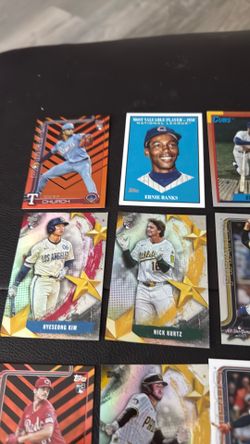 Topps baseball card lot over 50