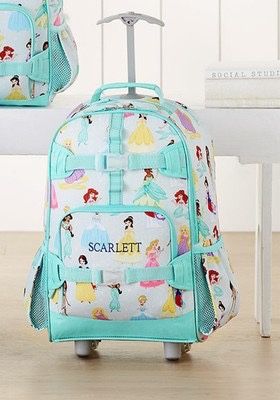 Disney Princess Rolling Backpack