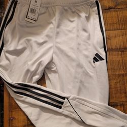 M Adidas Joggers (White) Brand New 