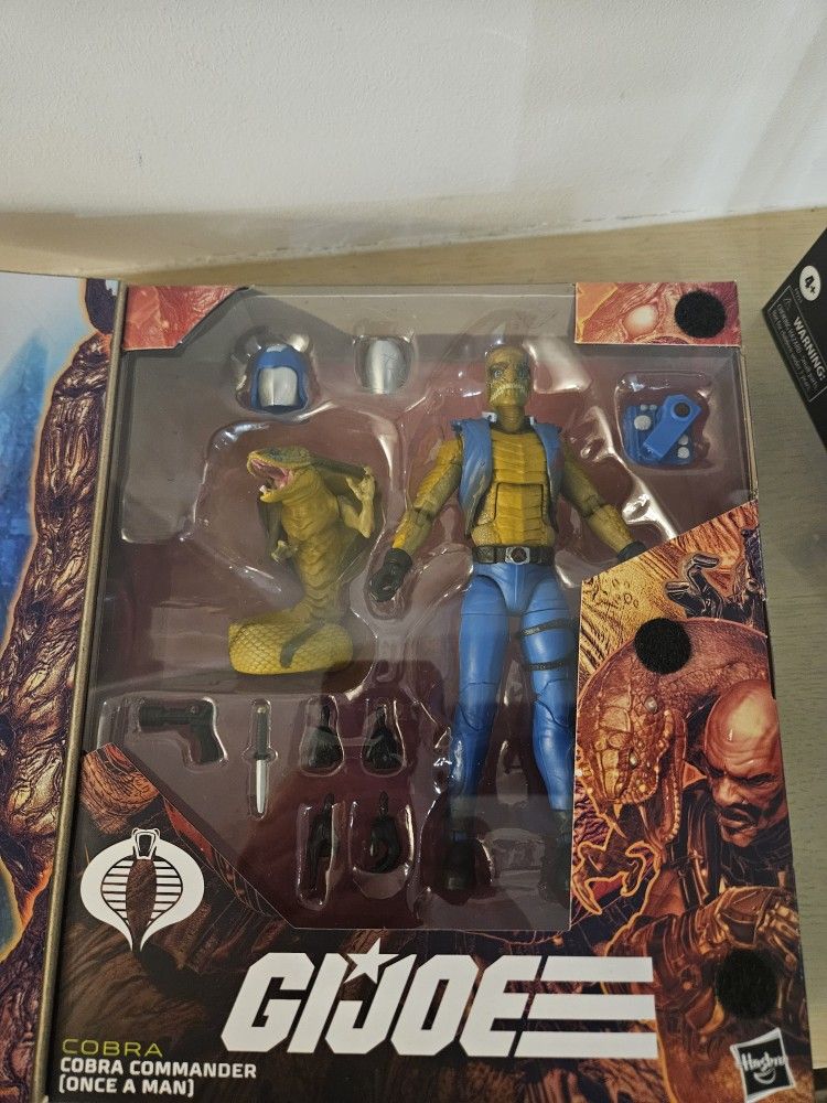 Joe Classified Series Cobra Commander (Once A Man) SDCC 2024