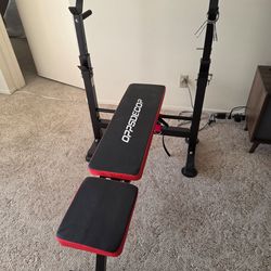 Folding Home Gym System Bench