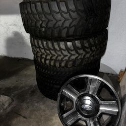 Set Rims And Tires 