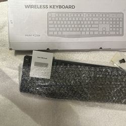 Wireless Keyboard For Gaming Pc Office Work Laptop