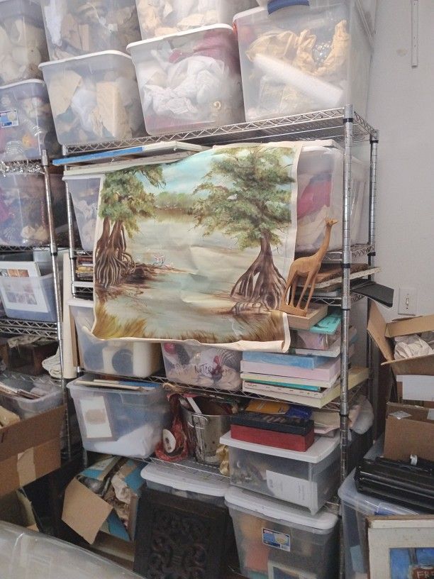 Oil Painting On A Canvas