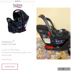 Infant Car Seat Britax 