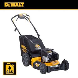 Dewalt 163cc self propelled gas lawnmower new