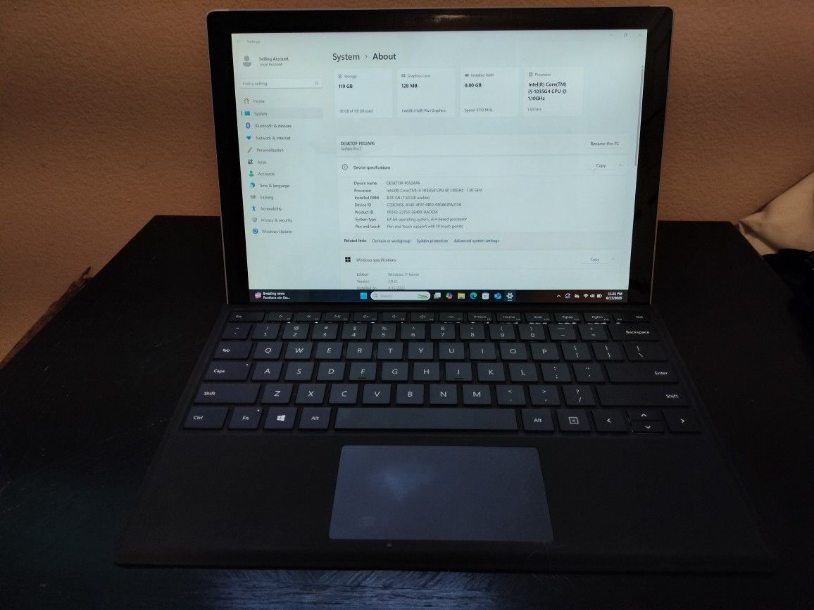Microsoft Surface 7 Pro