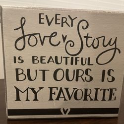 Wedding Decor Sign
