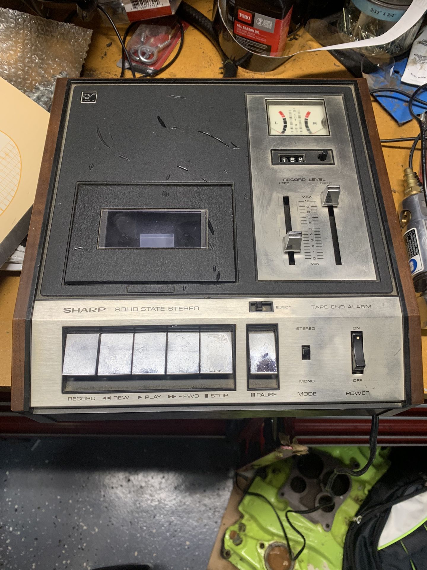 Sharp Cassette Player