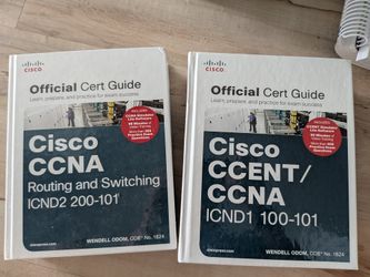 Cisco CCNA 100-101, 200-201 Books