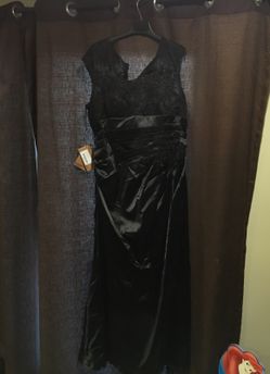 Long Black dress