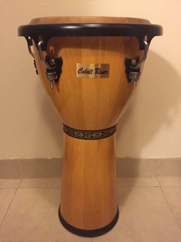 Cobalt River Djembe Congo Drum Brand New