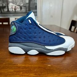 Air Jordan 13 Retro Navy and Flint Grey -Men’s Size 7 (# 310004-140)