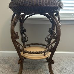 1800’s French Wicker Table