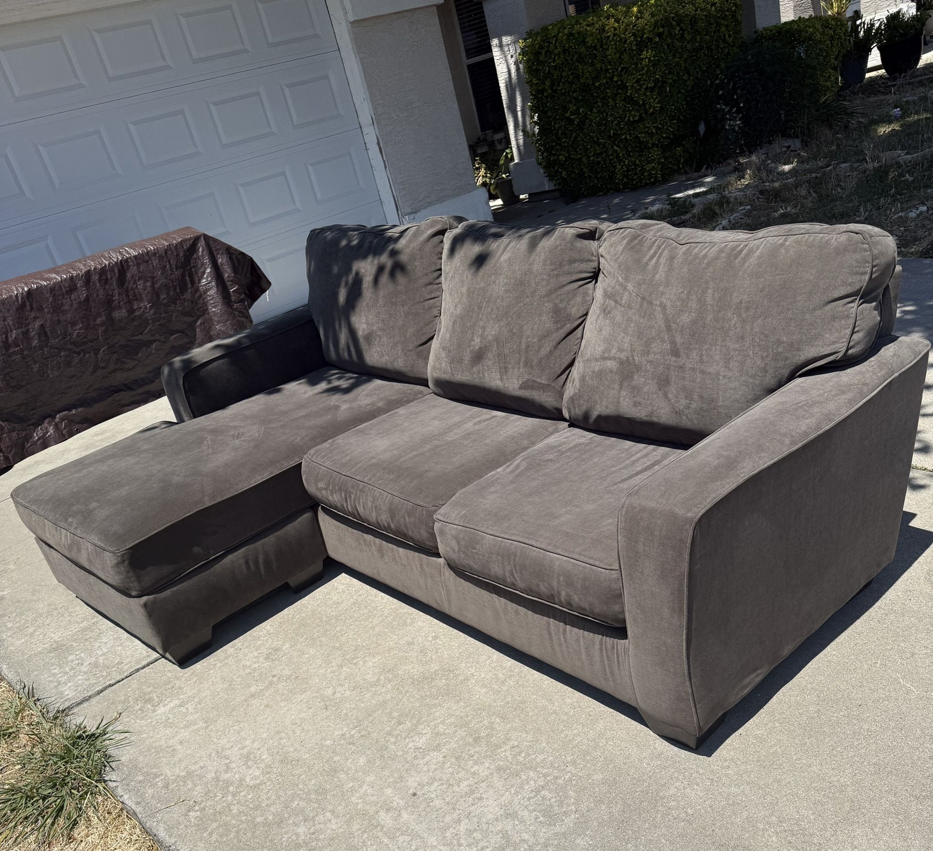 Dark Gray Sectional Couch