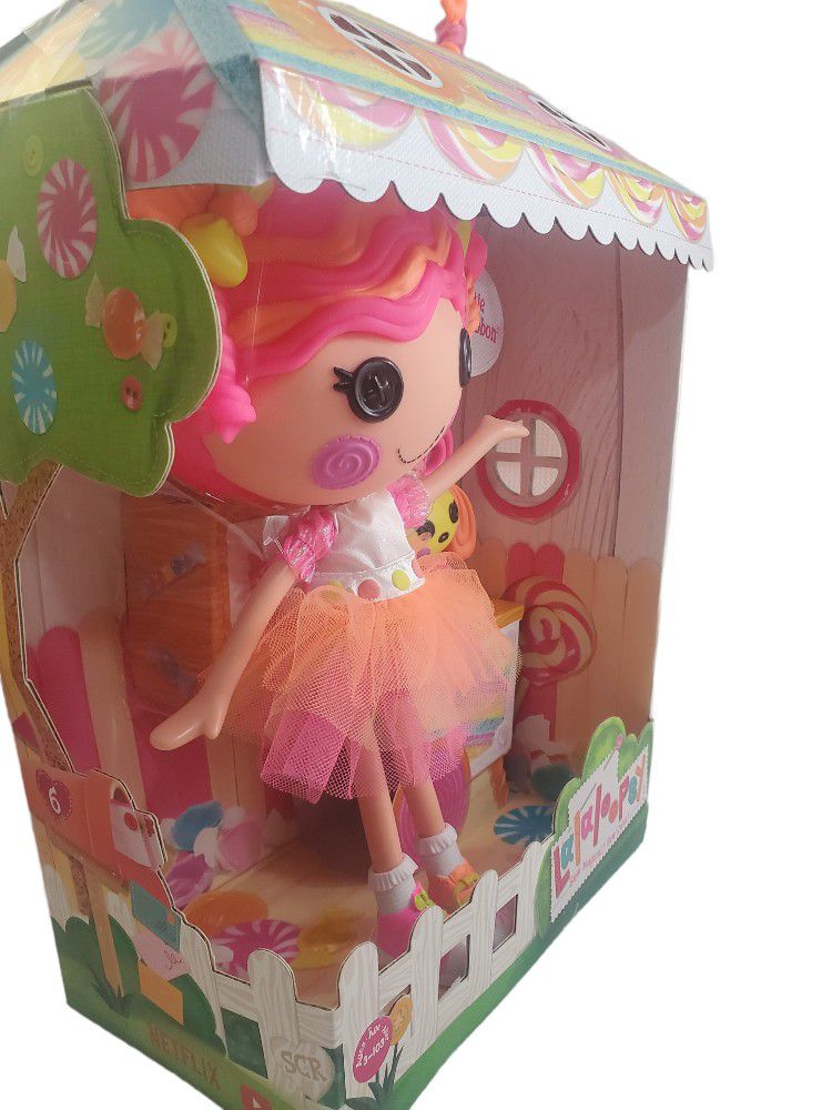 Lalaloopsy Sew Magical Sew Cute 13” Doll- SWEETIE CANDY RIBBON