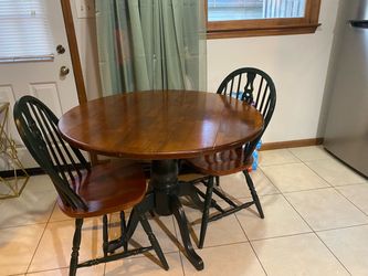 Table and chairs