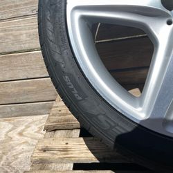 2012-2018 M.ERCEDE.S CLS  FACTORY AMG REAR WHEEL RIM 9.5Jx18 + TIRE 285/35 R18 OEM - QOI0A1 Auto Parts
