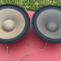 Lot Of Speakers PR 15  Peavey Tested & Works (#826)