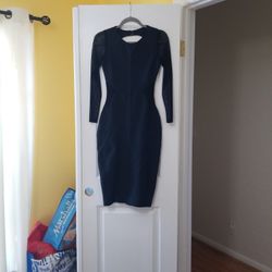 Black Scuba Dress Size Small