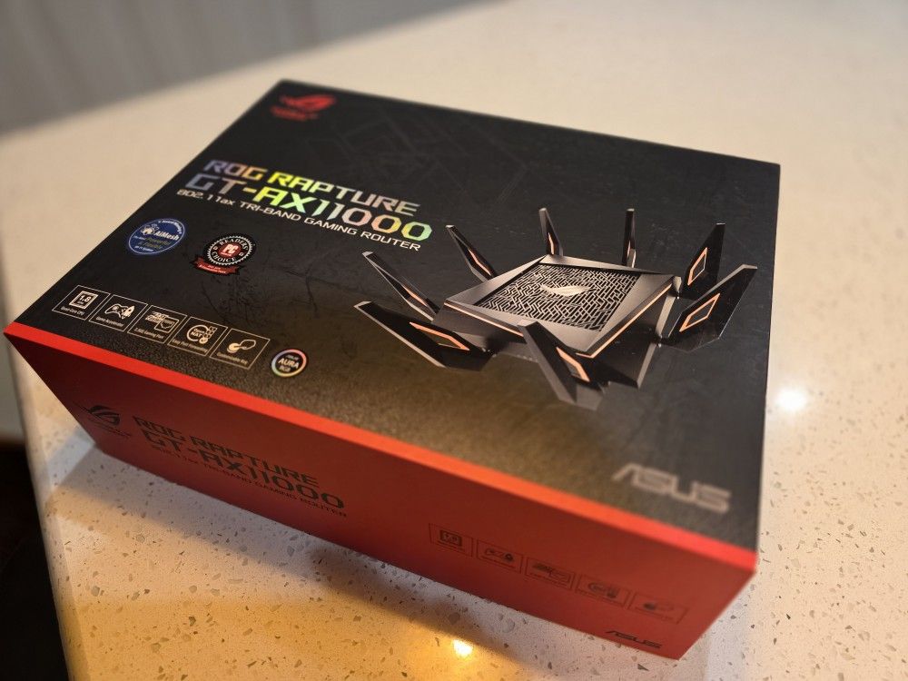 Gaming Router ASUS ROG GT-AX11000 Tri-bands WiFi 6