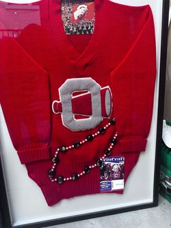 1(contact info removed) letterman sweater