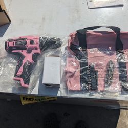 New Ladies Pink Drill/Driver