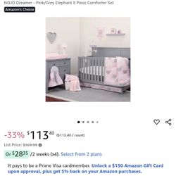 8 Piece Crib Set