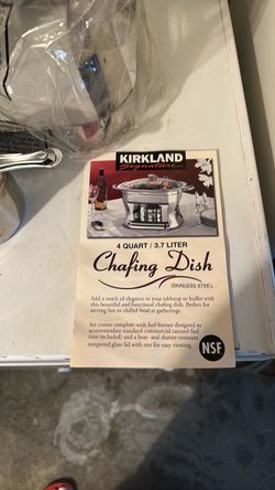 4 Litwr Chafing Dish