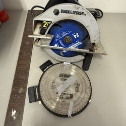 Ultimate Home improvement tool Kit: Includes black And Decker power tools, Circular Saw, Fully Equipped Tool Box. 