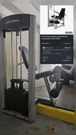 Professional- Grade life Fitness Optima Series Leg Extension
Miami 33130

Professional-grade Life Fitness Optima Series leg extension machine has a si