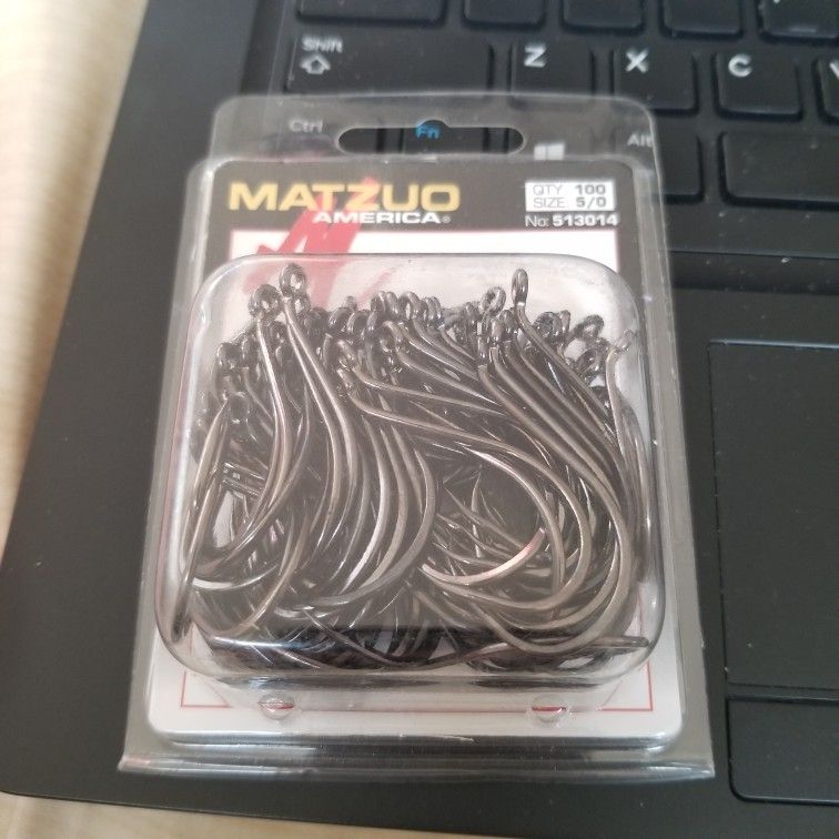 Matzuo 5/0 100 hooks