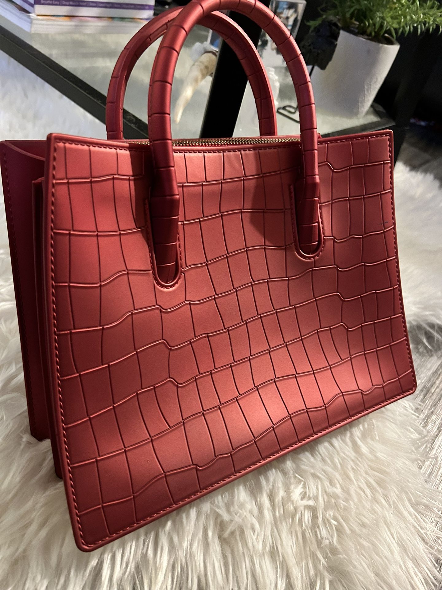 Never Used Unique Tote Bag Purse