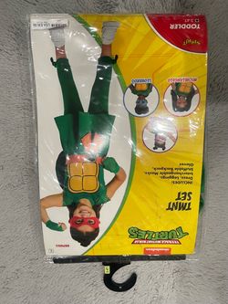 TMNT Toddler Halloween Costume Set Size 3-4T