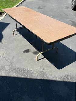 Folding table heavy duty large