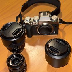Fujifilm XT4 And Lens